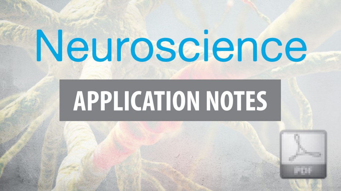 Neuroscience application notes