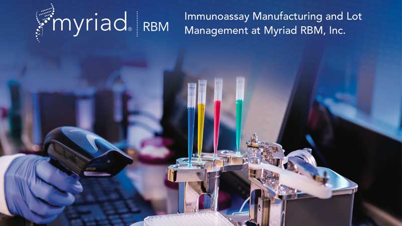 Immunoassay manufacturing and lot management white paper