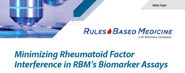 biomarker assays minimizing rheumatoid factor interference